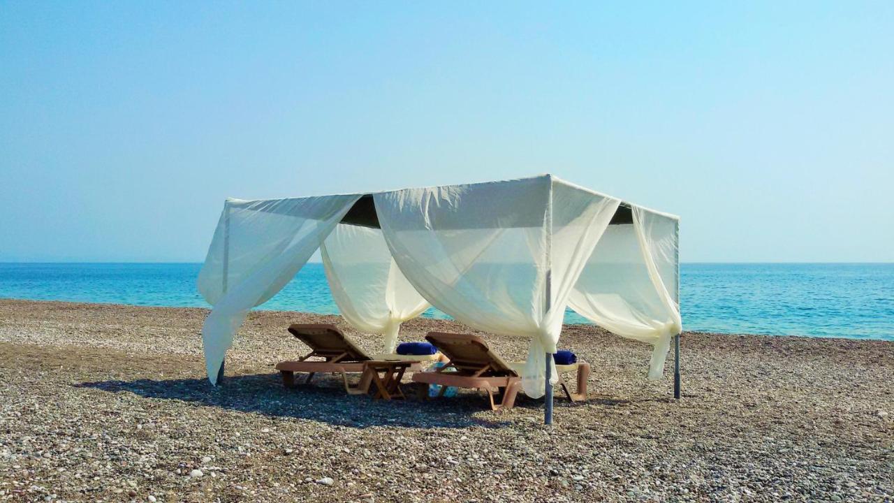 Beachfront Villa Rhodes Seashell Γεννάδι Εξωτερικό φωτογραφία